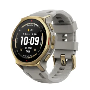 Amazfit T-Rex 3 Pro สมาร์ทวอทช์ GPS แม่นยํา แผนที่ออฟไลน์ หน้าจอ Sapphire กันน้ํา 10ATM Arctic Gold 44mm
