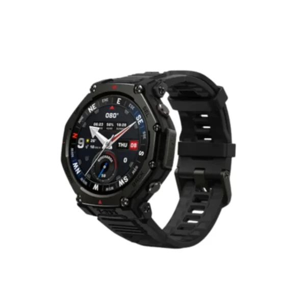 smart-watch-0075 Amazfit T-Rex 3 Pro สมาร์ทวอทช์ GPS แม่นยํา แผนที่ออฟไลน์ หน้าจอ Sapphire กันน้ํา 10ATM Tactical Black 48MM