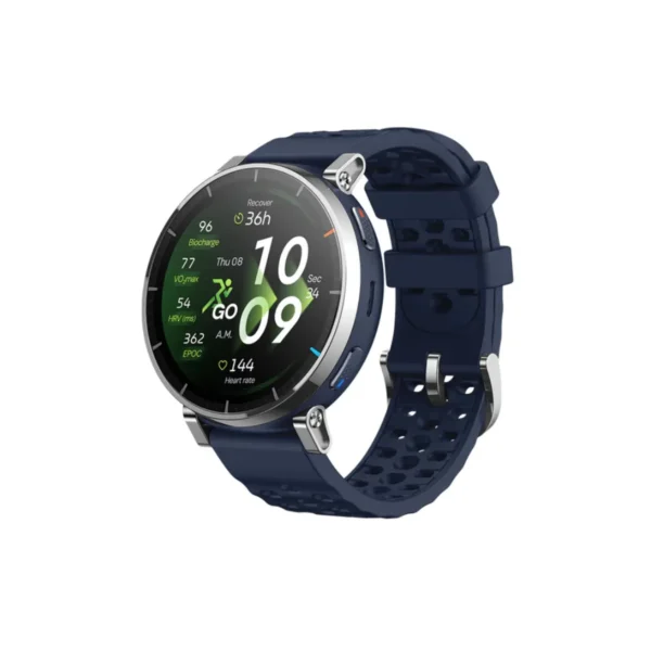 smart-watch-0106 Amazfit Active 3 Premium AMOLED 1.32 | GPS | Bluetooth call | Zepp CoachTM | 170+ โหมดกีฬา | 5 ATM Atlas Blue