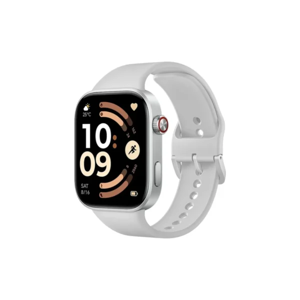 smart-watch-0111 Xiaomi Redmi Watch 6 สมาร์ทวอทช์ จอ AMOLED 2.07 | 150+ โหมดกีฬา | รองรับการโทร | มี GPS GNSS Silver Gray
