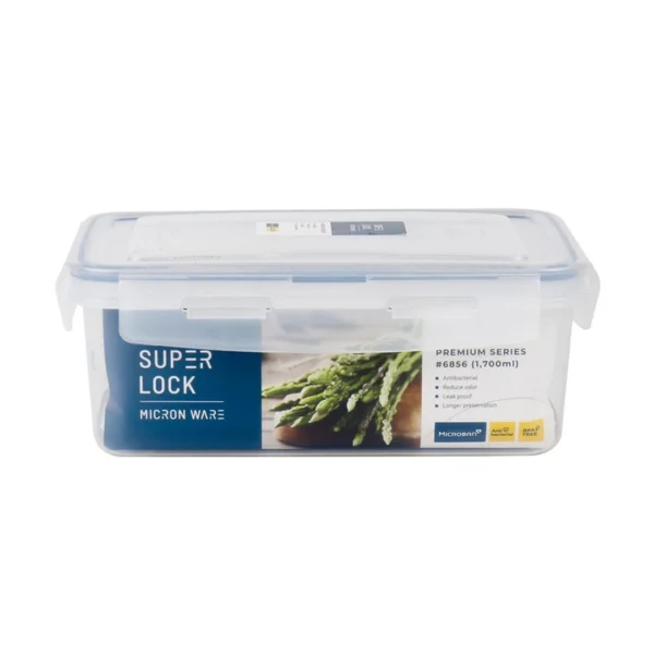 super-lock-014 ซุปเปอร์ ล็อค กล่องถนอมอาหาร รุ่น 6856 1700 มล.