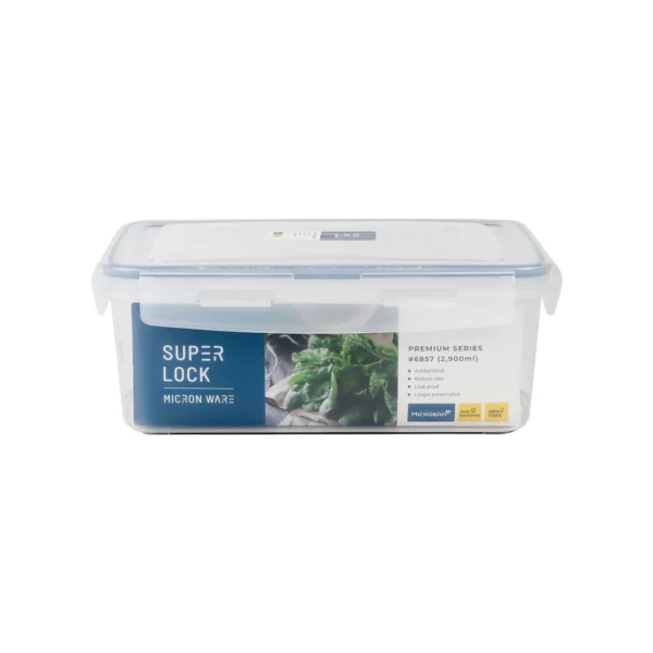 super-lock-015 ซุปเปอร์ ล็อค กล่องถนอมอาหาร รุ่น 6857 2900 มล.