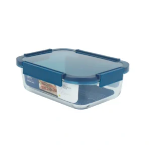 super-lock-020 ซุปเปอร์ ล็อค กล่องแก้วถนอมอาหาร ทรงผืนผ้า ทนความร้อน 400 องศา รุ่น 6222 1,520 มล.