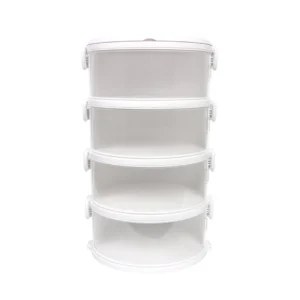 super-lock-056 ซุปเปอร์ ล็อค คอนโดเก็บอาหาร ฝาครอบอาหาร 4 ชั้น รุ่น 6404
