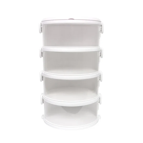 super-lock-056 ซุปเปอร์ ล็อค คอนโดเก็บอาหาร ฝาครอบอาหาร 4 ชั้น รุ่น 6404