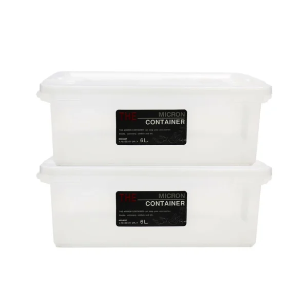 super-lock-058 ซุปเปอร์ ล็อค กล่องอเนกประสงค์ รุ่น 6657 6 ล. แพ็ค 2 กล่อง