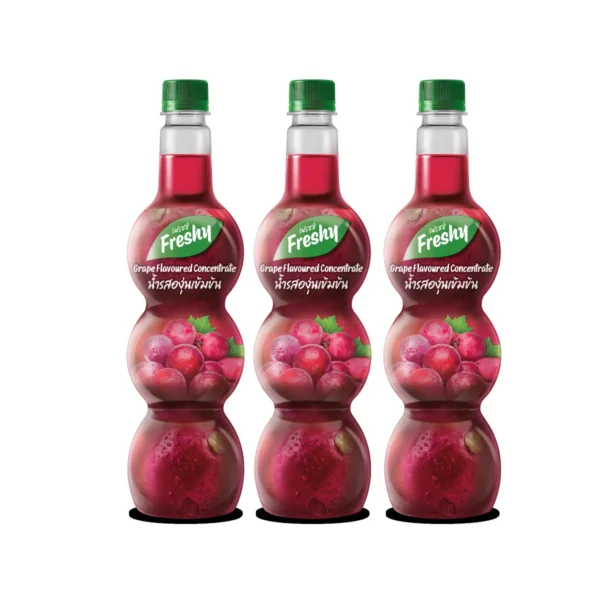 sweet-condiment-0032 เฟรชชี่ น้ํารสองุ่นเข้มข้น 710 มล. x 3
