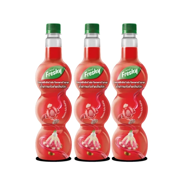 เฟรชชี่ น้ําหวานเข้มข้นกลิ่นสละ 710 มล. x 3