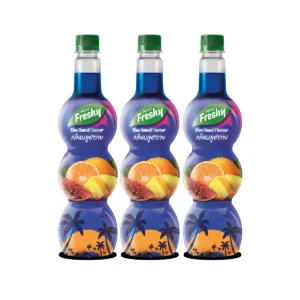 sweet-condiment-0038 เฟรชชี่ น้ํารสผลไม้รวม (เลมอน, ส้ม และทับทิม) เข้มข้น ผสมกลิ่น บลูฮาวาย 710 มล. x 3