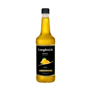 ลองบีชไซรัปมะม่วง ขนาด 740 มล. LongBeach Mango Syrup size 740 ml.