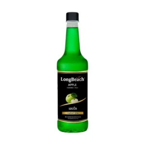 ลองบีชไซรัปแอปเปิ้ล ขนาด 740 มล. LongBeach Green Apple Syrup size 740 ml.