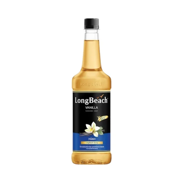 sweet-condiment-0067 ลองบีชไซรัปไม่มีแคลอรี่วานิลลา (740ml.) LongBeach Zero Calories Vanilla Syrup น้ําเชื่อม/ น้ําผลไม้เข้มข้น/ ไซรัปไม่มีน้ําตาล/ ไซรัปไม่มีแคลอรี่/ 0 Kal/ 0 Sugar