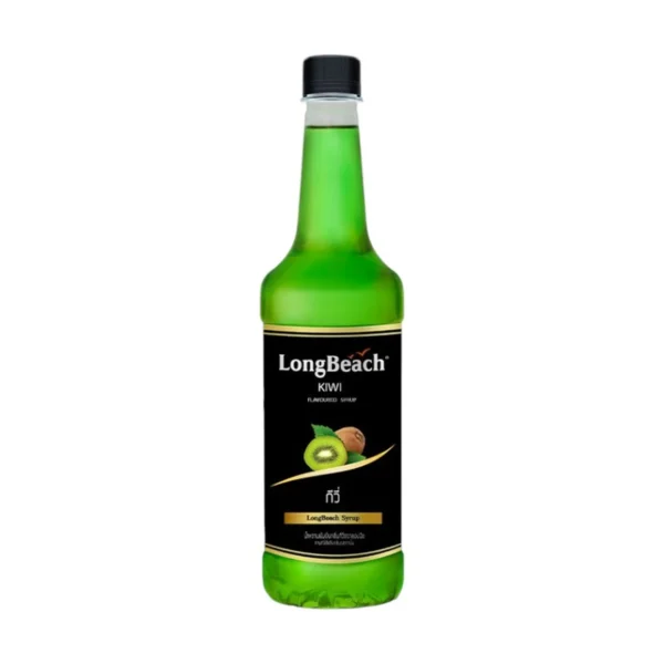 ลองบีชไซรัปกีวี่ (740 ml.) LongBeach Kiwi Syrup น้ําเชื่อม/ น้ําหวาน/ น้ําผลไม้เข้มข้น
