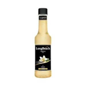 ลองบีชไซรัปวานิลลา (320 ml.) LongBeach Vanilla Syrup น้ําเชื่อม/ น้ําหวาน/ น้ําผลไม้เข้มข้น