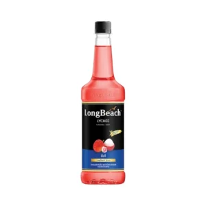 ลองบีชไซรัปไม่มีแคลอรี่ลิ้นจี่ (740ml.) LongBeach Zero Calories Lychee Syrup น้ําเชื่อม/ น้ําผลไม้เข้มข้น/ไซรัปไม่มีน้ําตาล