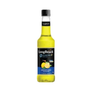 sweet-condiment-0101 ลองบีชไซรัปไม่มีแคลอรี่เลม่อนน้ําผึ้ง (320ml) LongBeach Zero Calories Lemon Honey Syrup ไม่มีน้ําตาล/ ไม่มีแคลอรี่/ 0 Kcal