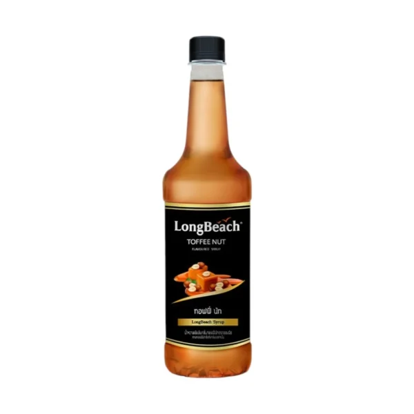 sweet-condiment-0108 ลองบีชไซรัปทอฟฟี่นัท (740 ml.) LongBeach Toffee Nut Syrup น้ําเชื่อม/ น้ําหวาน/ น้ําผลไม้เข้มข้น