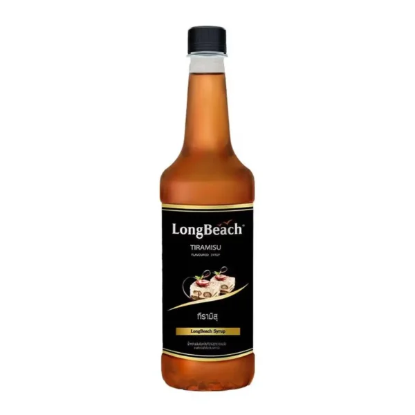 sweet-condiment-0109 ลองบีชไซรัปทีรามิสุ (740 ml.) LongBeach Tiramisu Syrup น้ําเชื่อม/ น้ําหวาน/ น้ําผลไม้เข้มข้น
