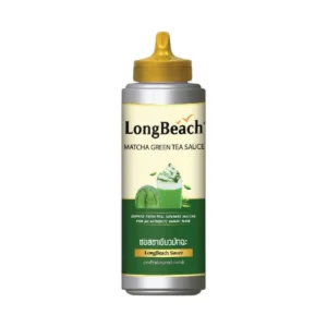 ลองบีชซอสชาเขียวมัทฉะ ขนาด 350 มล. LongBeach Matcha Green Tea Sauce 350 ml.