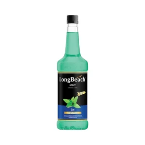 ลองบีชไซรัปไม่มีแคลอรี่มิ้นท์ (740 ml) LongBeach Zero Calories Mint Syrup ไม่มีน้ําตาล/ ไม่มีแคลอรี่/ 0 Kcal