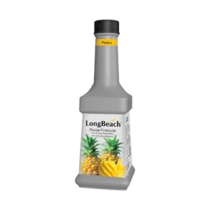 ลองบีชเพียวเร่สับปะรดภูแล (900ml) LongBeach Phulae Pineapple Pureeน้ําผลไม้ผสมเนื้อผลไม้/ น้ําผลไม้เข้มข้น