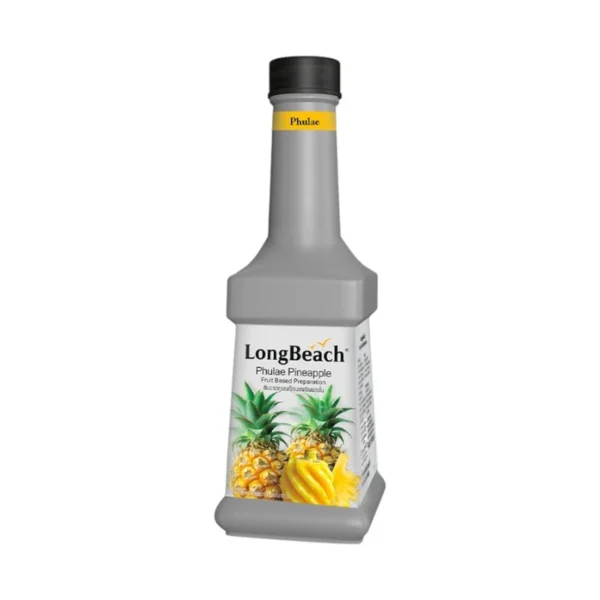 ลองบีชเพียวเร่สับปะรดภูแล (900ml) LongBeach Phulae Pineapple Pureeน้ําผลไม้ผสมเนื้อผลไม้/ น้ําผลไม้เข้มข้น
