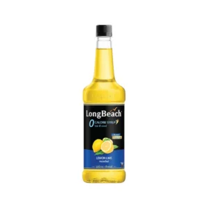 ลองบีชไซรัปเลม่อนไลม์ สูตรไม่มีแคลอรี่ (740ml.) LongBeach Sugar Free Lemon Lime Syrup น้ําเชื่อม/ น้ําหวาน/น้ําผลไม้เข้มข้น