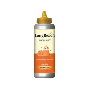 ลองบีชซอสชาไทย ขนาด 350 มล. LongBeach Thai Tea Sauce size 350 ml.