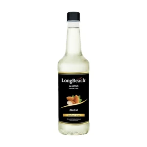 ลองบีชไซรัปอัลมอนด์ (740 ml.) LongBeach Almond Syrup น้ําเชื่อม/ น้ําหวาน/ น้ําผลไม้เข้มข้น