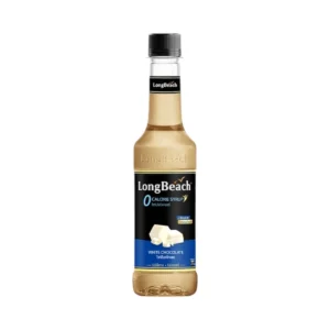 sweet-condiment-0139 ลองบีชไซรัปไม่มีแคลอรี่ไวท์ช็อคโกแลต (320ml.) LongBeach Zero Calories White Chocolate น้ําเชื่อม/ น้ําผลไม้เข้มข้น/ ไซรัปไม่มีน้ําตาล/ ไซรัปไม่มีแคลอรี่/ 0 Kal/ 0 sugar