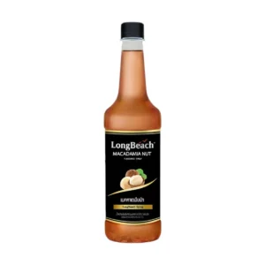 ลองบีชไซรัปแมคคาเดเมีย 740 มล. (LongBeach Macadamia Syrup 740 ml.)  แมคคาเดเมียนัท