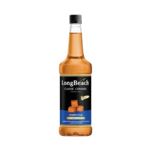 ลองบีชไซรัปไม่มีแคลอรี่คลาสสิคคาราเมล (740 ml) LongBeach Zero Calories Classic Caramel Syrup ไม่มีน้ําตาล/ ไม่มีแคลอรี่