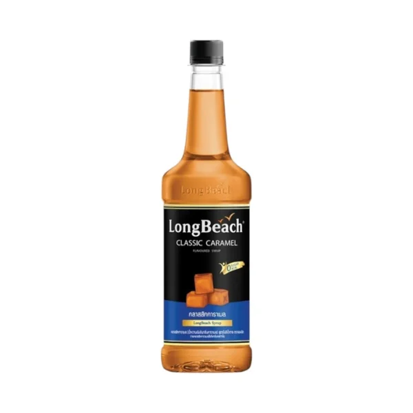 sweet-condiment-0157 ลองบีชไซรัปไม่มีแคลอรี่คลาสสิคคาราเมล (740 ml) LongBeach Zero Calories Classic Caramel Syrup ไม่มีน้ําตาล/ ไม่มีแคลอรี่
