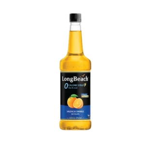 sweet-condiment-0159 ลองบีชไซรัปไม่มีแคลอรี่ส้มวาเลนเซีย (740 ml) LongBeach Zero Calories Valencia Syrup ไม่มีน้ําตาล/ ไม่มีแคลอรี่/ 0 Kcal