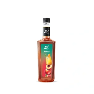 sweet-condiment-0161 ลินไซรัปกลิ่นพีชน้ําเชื่อมสําหรับมิกซ์ดริ๊งค์ (ขนาด 750 มล.)