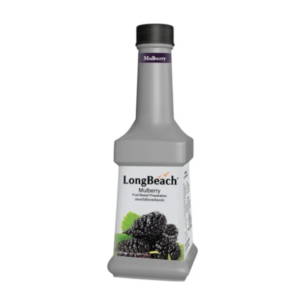 ลองบีชเพียวเร่มัลเบอร์รี่ (900ml.) LongBeach Mulberry Puree น้ําผลไม้ผสมเนื้อ/ น้ําผลไม้เข้มข้น