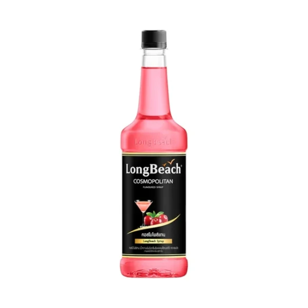 ลองบีชไซรัปคอสโมโพลิแทน (740 ml) LongBeach Cosmopolitan Syrup น้ําเชื่อม/ น้ําหวาน/ น้ําผลไม้เข้มข้น