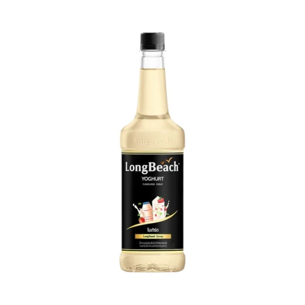 ลองบีชไซรัปโยเกิร์ต (740 ml) LongBeach yoghurt Syrup น้ําเชื่อม/ น้ําหวาน