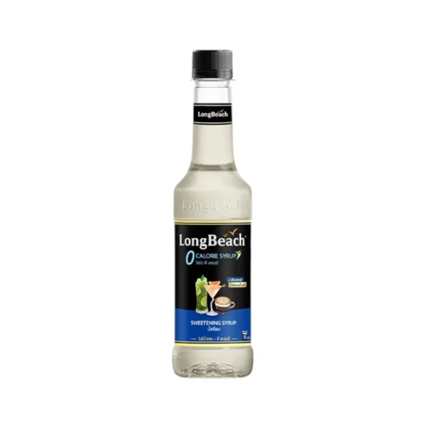 sweet-condiment-0174 ลองบีชไซรัปไม่มีแคลอรี่น้ําเชื่อม (320 ml) LongBeach Zero Caloreis Sweetening Syrup น้ําเชื่อม/ ไม่มีน้ําตาล/ ไม่มีแคลอรี่