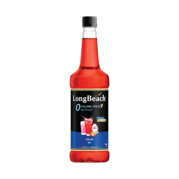 ลองบีชไซรัปไม่มีแคลอรี่สละฟิวชั่น (740ml.) LongBeach Zero Calories Salak Fusion Syrup น้ําเชื่อม/ น้ําผลไม้เข้มข้น/ ไซรัปไม่มีน้ําตาล/ ไซรัปไม่มีแคลอรี่/ 0 Kal/ 0 Sugar