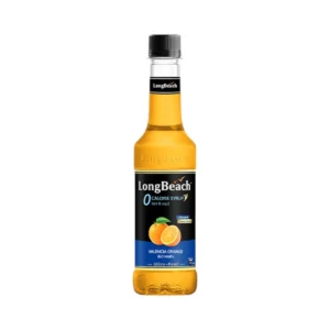 sweet-condiment-0176 ลองบีชไซรัปไม่มีแคลอรี่ส้มวาเลนเซีย (320ml.) LongBeach Zero Calories Valencia Orange Syrup น้ําเชื่อม/ น้ําผลไม้เข้มข้น/ ไซรัปไม่มีน้ําตาล/ ไซรัปไม่มีแคลอรี่/ 0 Kal/ 0 Sugar