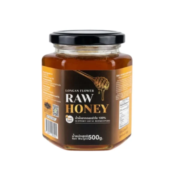 Fora Bee น้ําผึ้งดอกลําไยเกรดพรีเมี่ยมRaw Honey 500G