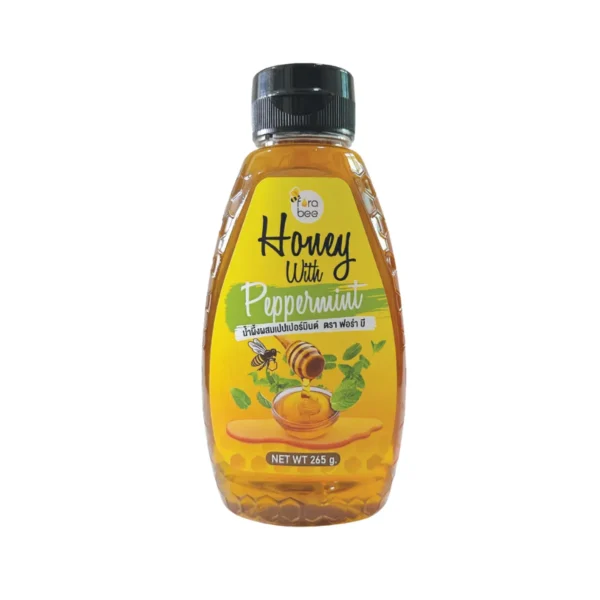 Fora Bee น้ําผึ้งผสมเปปเปอร์มินต์ 265 กรัม