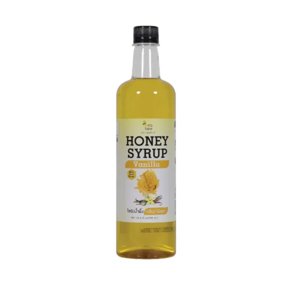 sweet-condiment-0230 Fora Bee ไซรัปน้ําผึ้ง กลิ่นวานิลลา 750 มล.