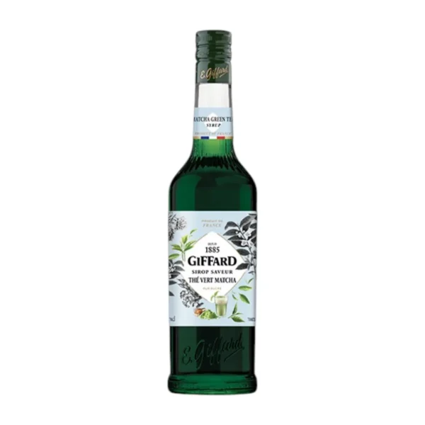 sweet-condiment-0251 Giffard Gamme Syrup Size 700ml. Matcha Green Tea