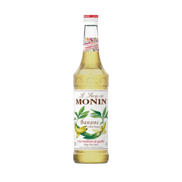 sweet-condiment-0290 MONIN Yellow Banana Syrup 700 ML. | โมนินน้ําเชื่อมกลิ่นกล้วย 700 มล.