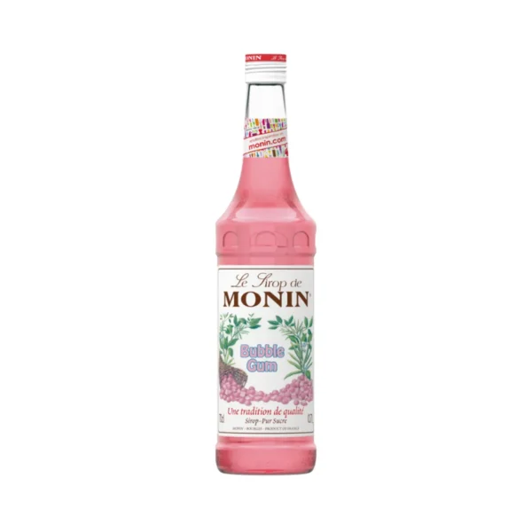 sweet-condiment-0299 MONIN Bubble Gum Syrup 700 ML. | โมนินน้ําเชื่อมกลิ่นบับเบิ้ลกัม 700 มล.