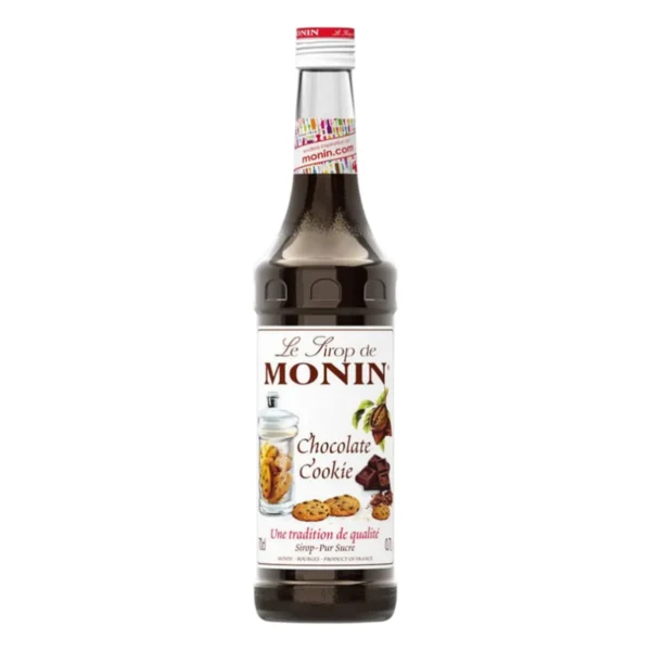 sweet-condiment-0307 MONIN Chocolate Cookies Syrup 700 ML. | โมนิน ช็อกโกแลต คุ้กกี้ ไซรัป 700 มล.
