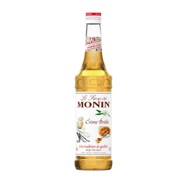 MONIN Crème Brulee  Syrup 700 ML. | โมนินน้ําเชื่อมกลิ่นครีมบูเร่ 700 มล.
