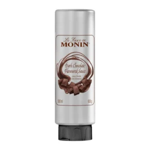 sweet-condiment-0315 MONIN Dark Chocolate Sauce (Squeeze bottle) 500 ML | โมนิน ดาร์กช็อกโกแลตซอส 500 มล